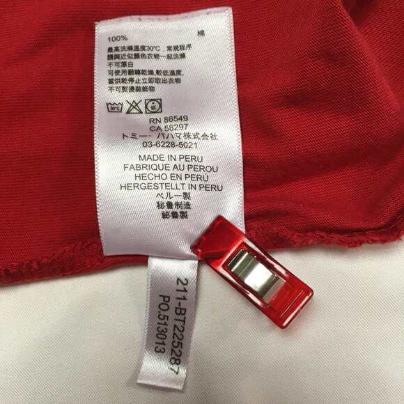 Tommy Bahama Men's Big & Tall 3XLB Bali Skyline Red Tee One Pocket w/Marlin Logo - Picture 14 of 15